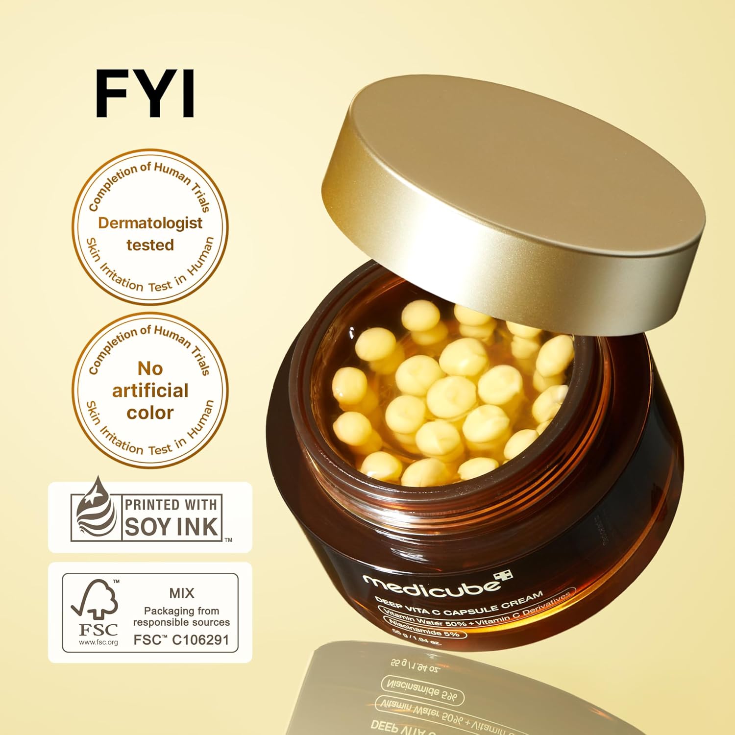 MEDICUBE- Deep Vita C Capsule Cream